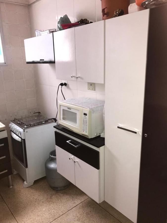 Apartamento Mobiliado Predio Frente Ao Mar São Vicente Exteriör bild